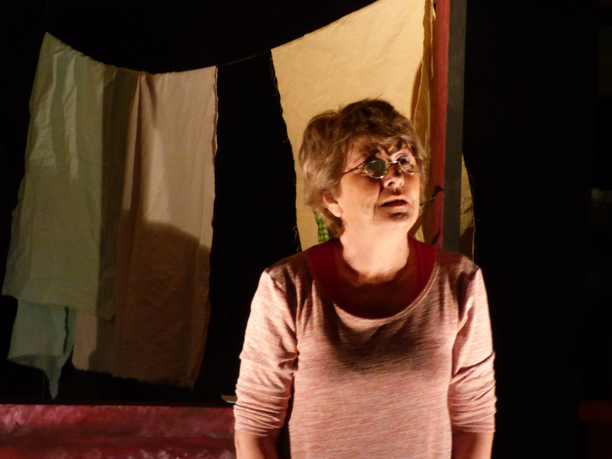 Ana en una escena de la obra