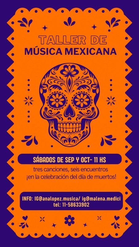 Afiche ilustrativo del taller